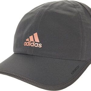 ADIDAS Superlite 2 Relaxed Adjustable Performance Cap Gray Pink Athleisure